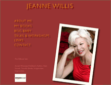 Tablet Screenshot of jeannewillis.com